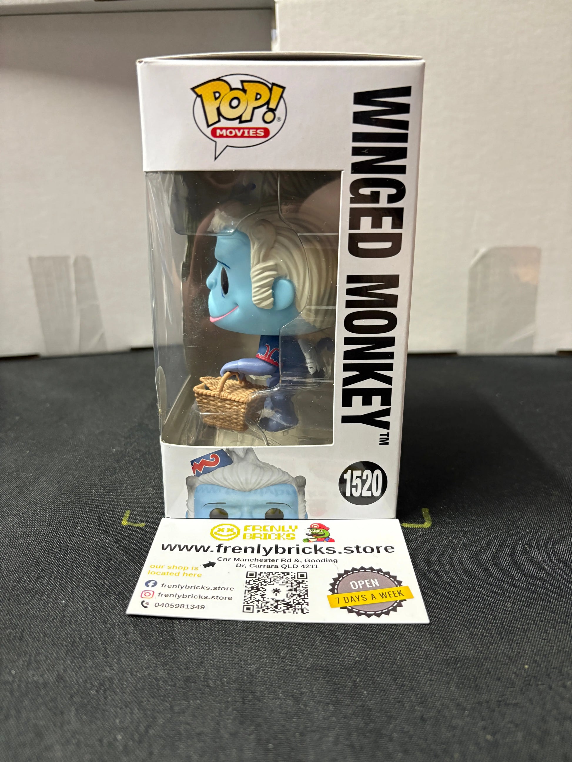 FUNKO Pop Vinyl  Winged Monkey #1520 FRENLY BRICKS - Open 7 Days