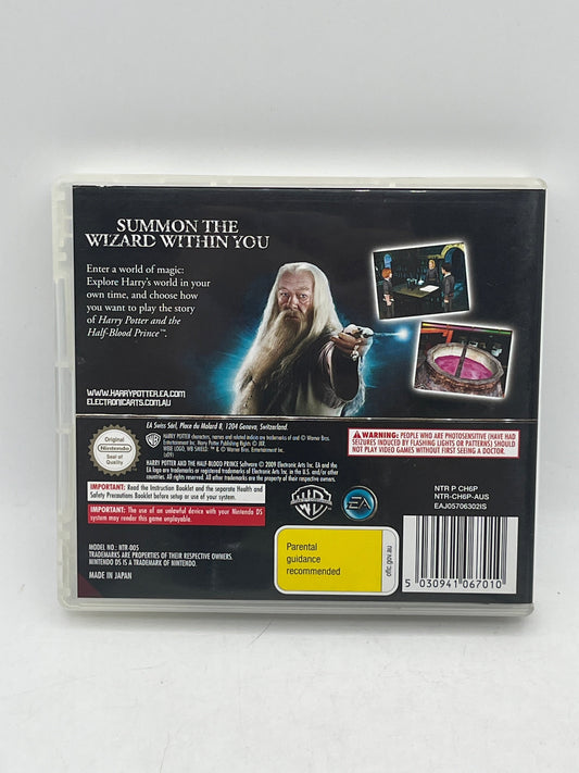 Harry Potter And The Half Blood Prince Nintendo DS Manual Inc FRENLY BRICKS - Open 7 Days