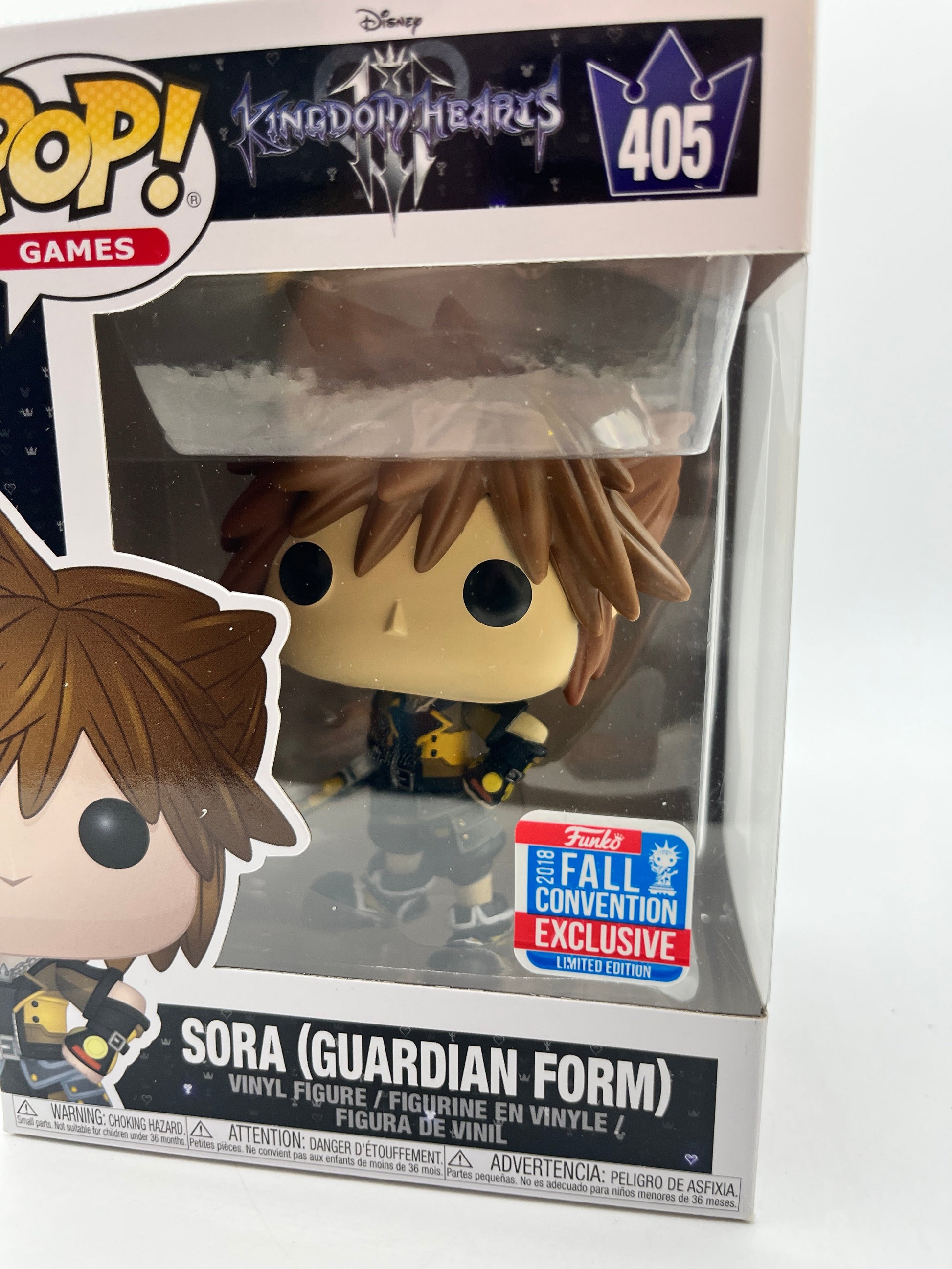 Funko POP! Games Disney Kingdom Hearts - Sora (Guardian Form) #405 - Fall Convention Exclusive FRENLY BRICKS - Open 7 Days