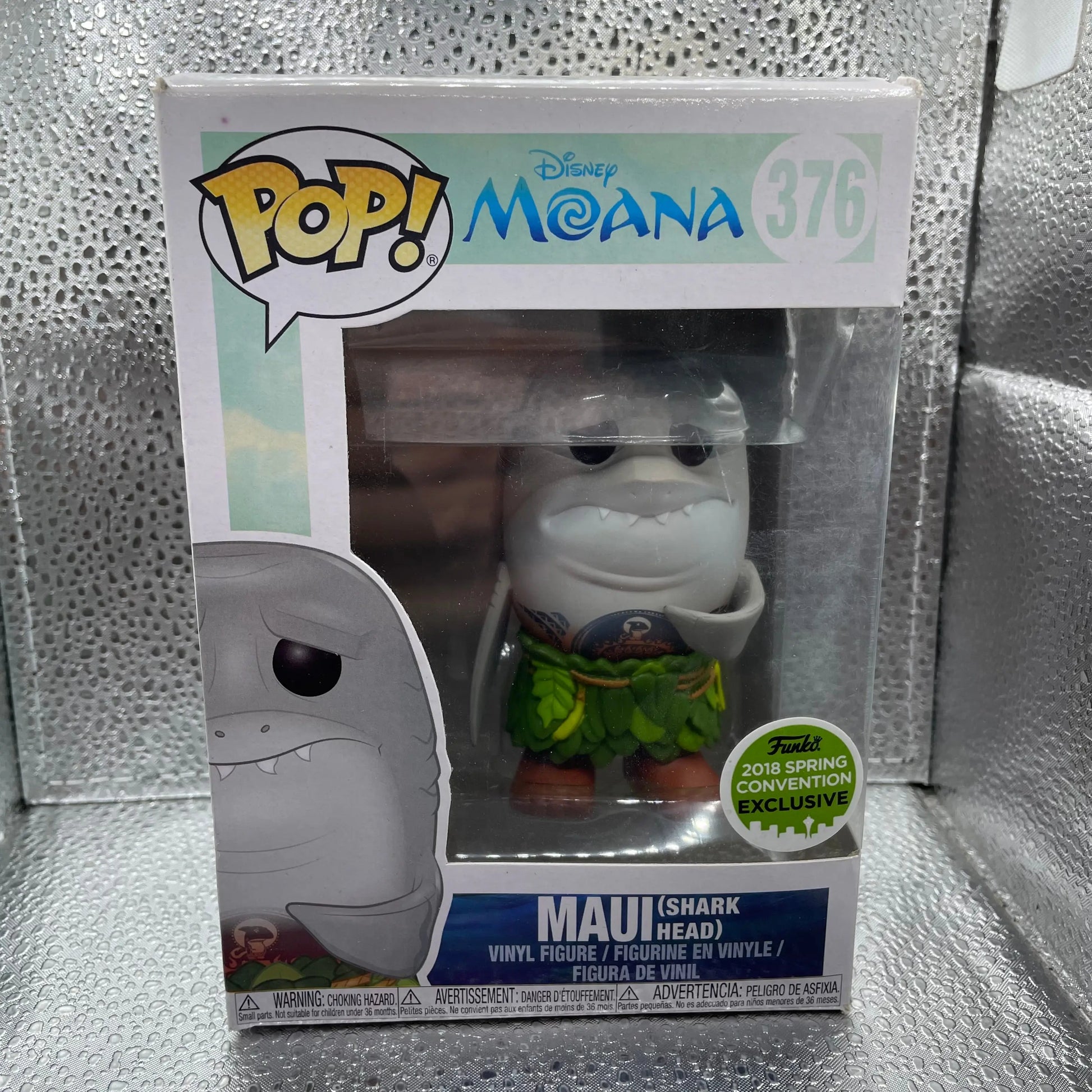 ECCC 2018 - Moana - Maui Shark Head Pop! Vinyl Figure (RS) #376 FRENLY BRICKS - Open 7 Days