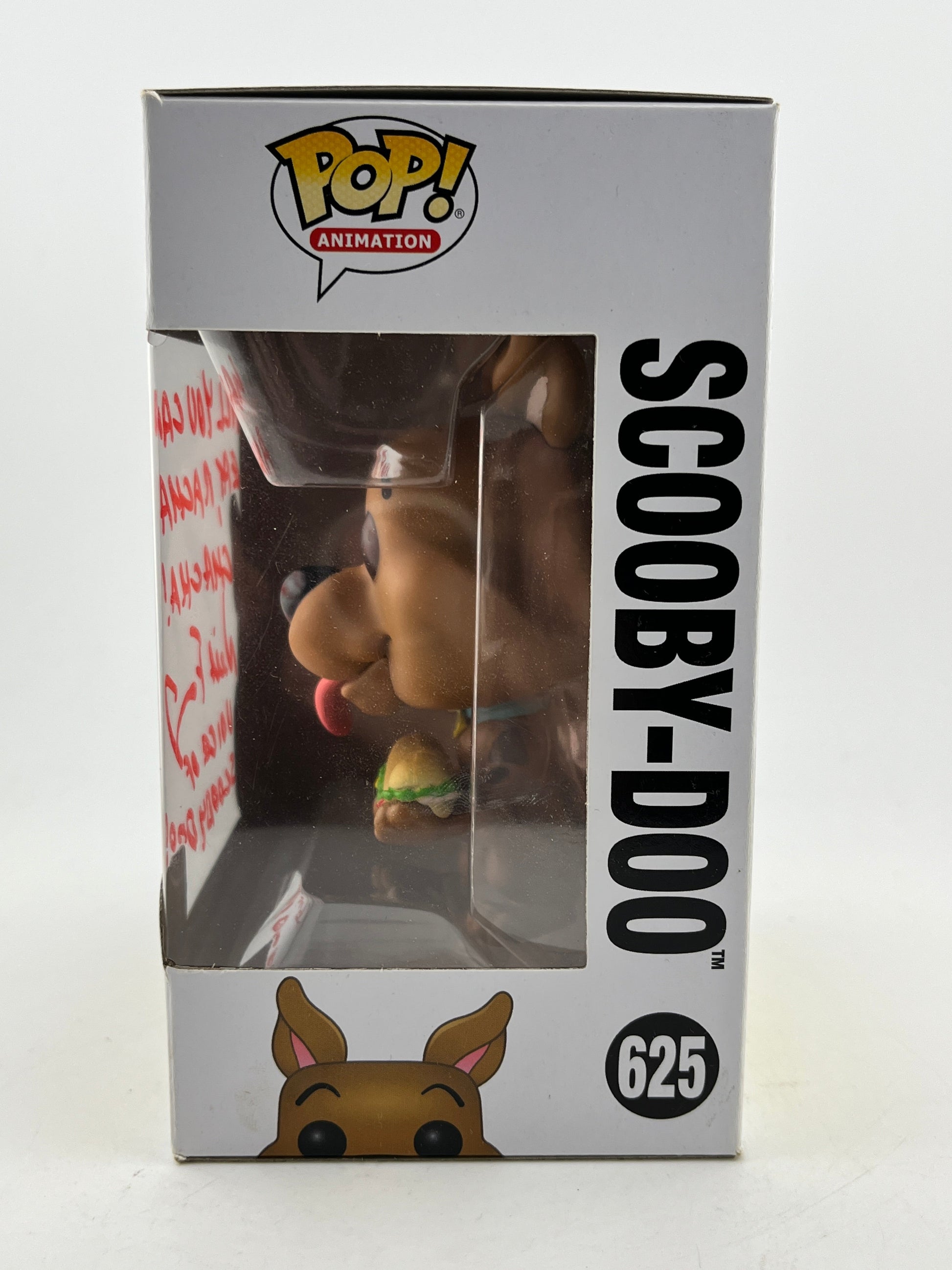Funko POP! Scooby Doo! Signed By Neil Fanning - Scooby-Doo #625 FRENLY BRICKS - Open 7 Days