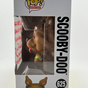 Funko POP! Scooby Doo! Signed By Neil Fanning - Scooby-Doo #625 FRENLY BRICKS - Open 7 Days