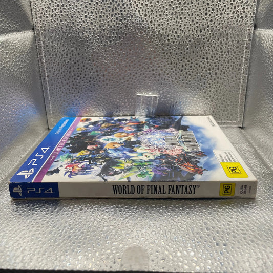 World of Final Fantasy: Limited Edition (Sony PlayStation 4, 2016) Art Book + Game FRENLY BRICKS - Open 7 Days