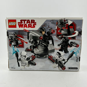 Lego Star Wars - First Order Specialist Battle Pack 75197 - Sealed FRENLY BRICKS - Open 7 Days