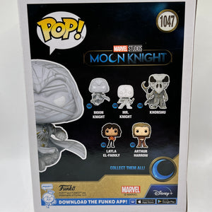 Funko POP! Marvel Moon Knight - Moon Knight #1047 - Glow Special Edition FRENLY BRICKS - Open 7 Days