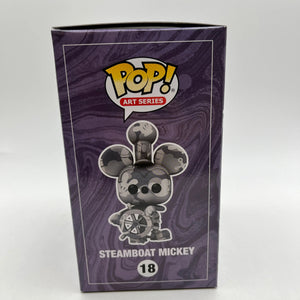 Funko POP! Disney Art Series Limited Edition Steamboat Mickey #18 FRENLY BRICKS - Open 7 Days