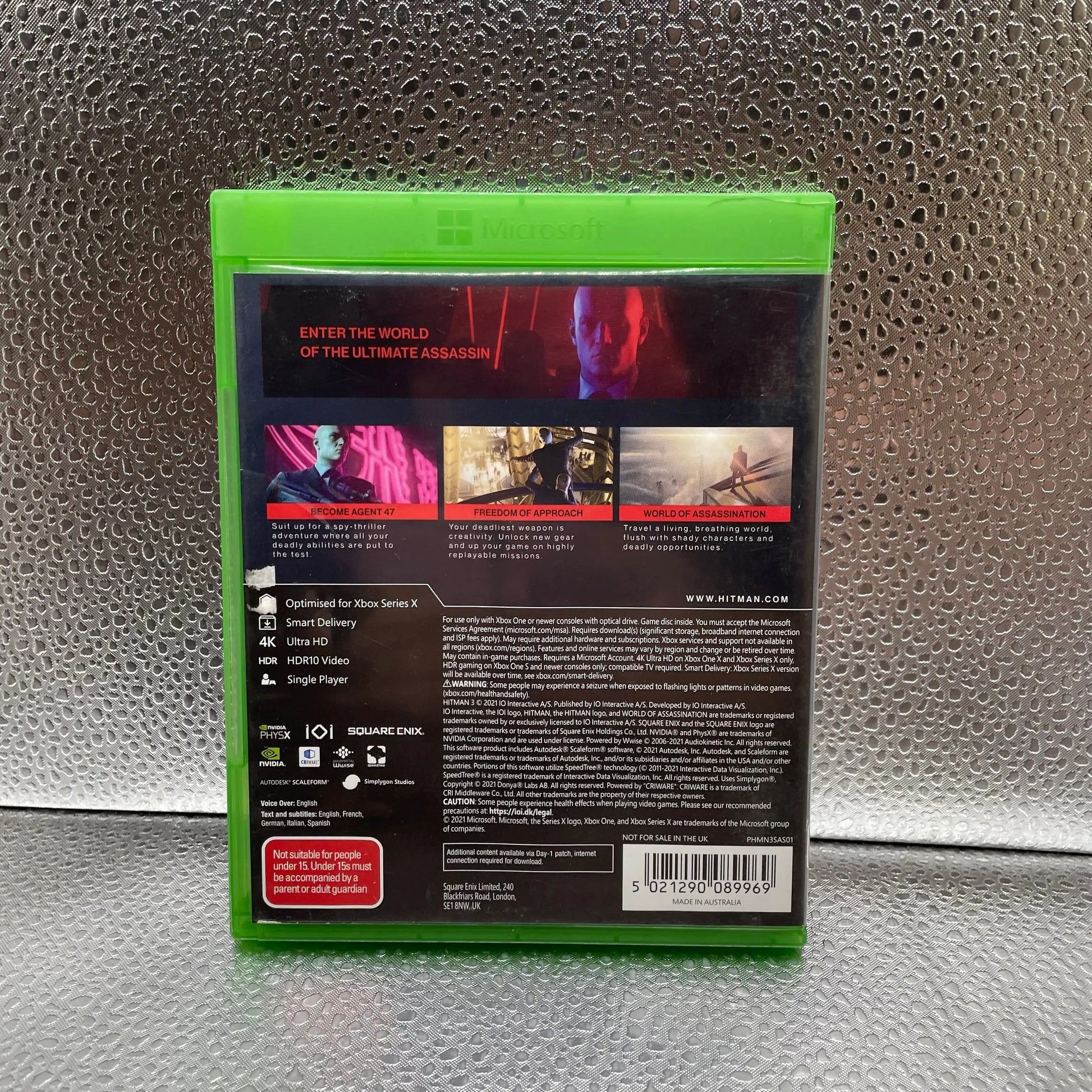 Hitman III 3 Xbox Game Used PAL Tested & Working Good Condition FRENLY BRICKS - Open 7 Days