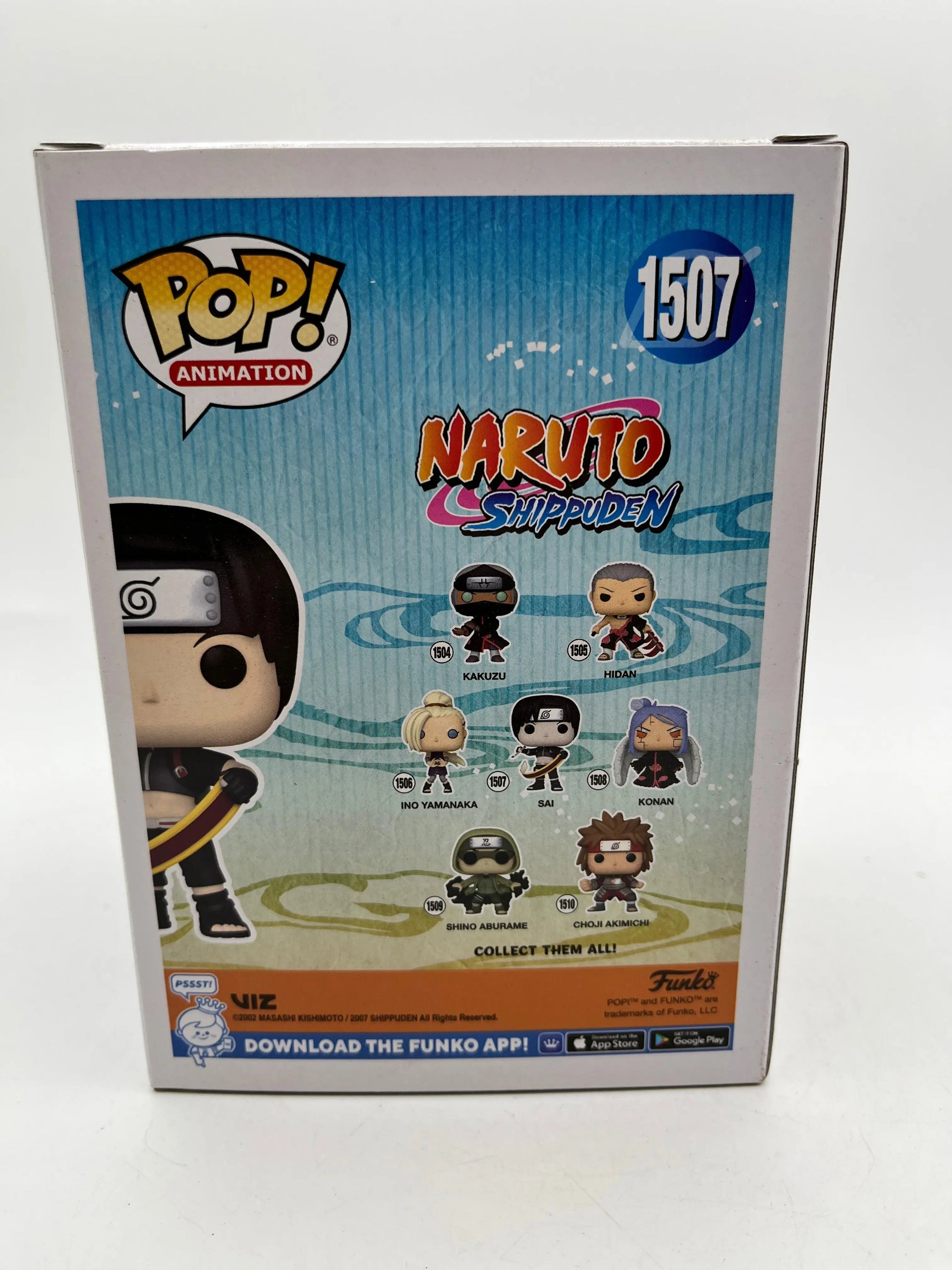Funko POP! Animation Naruto Shippuden Sai #1507 - Vinyl Collectable FRENLY BRICKS - Open 7 Days