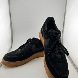 Nike Air Force 1 07 Lv8 Suede Air Force Suede Black AA1117-001, - Mens UK10 FRENLY BRICKS - Open 7 Days