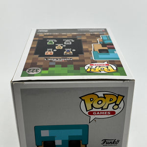 Funko POP! Games Mojang Minecraft - Steve In Diamond Armor #322 - Vinyl Collectable FRENLY BRICKS - Open 7 Days
