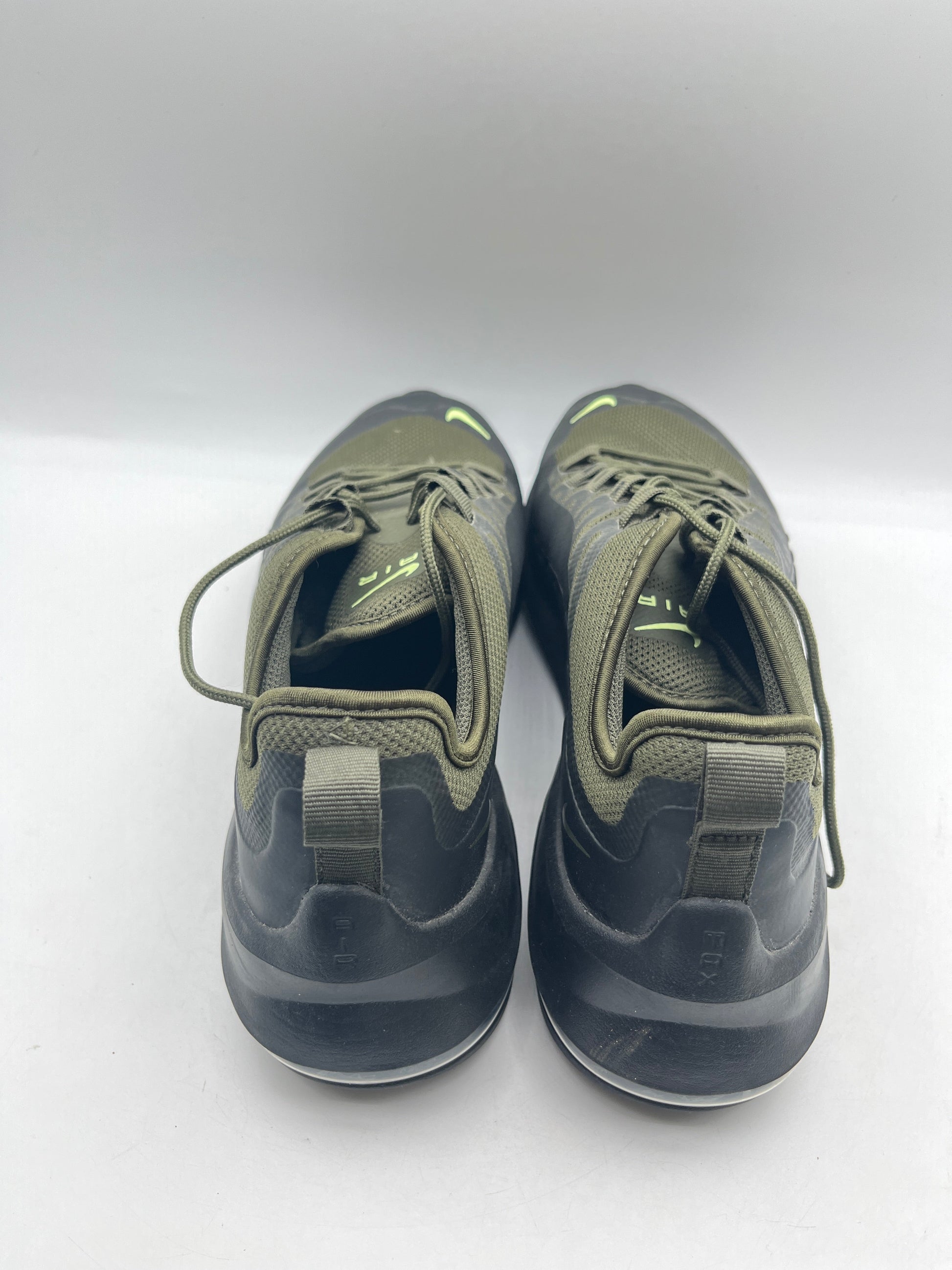 Nike Air Max Axis Olive Green Trainers - Size US 11 FRENLY BRICKS - Open 7 Days