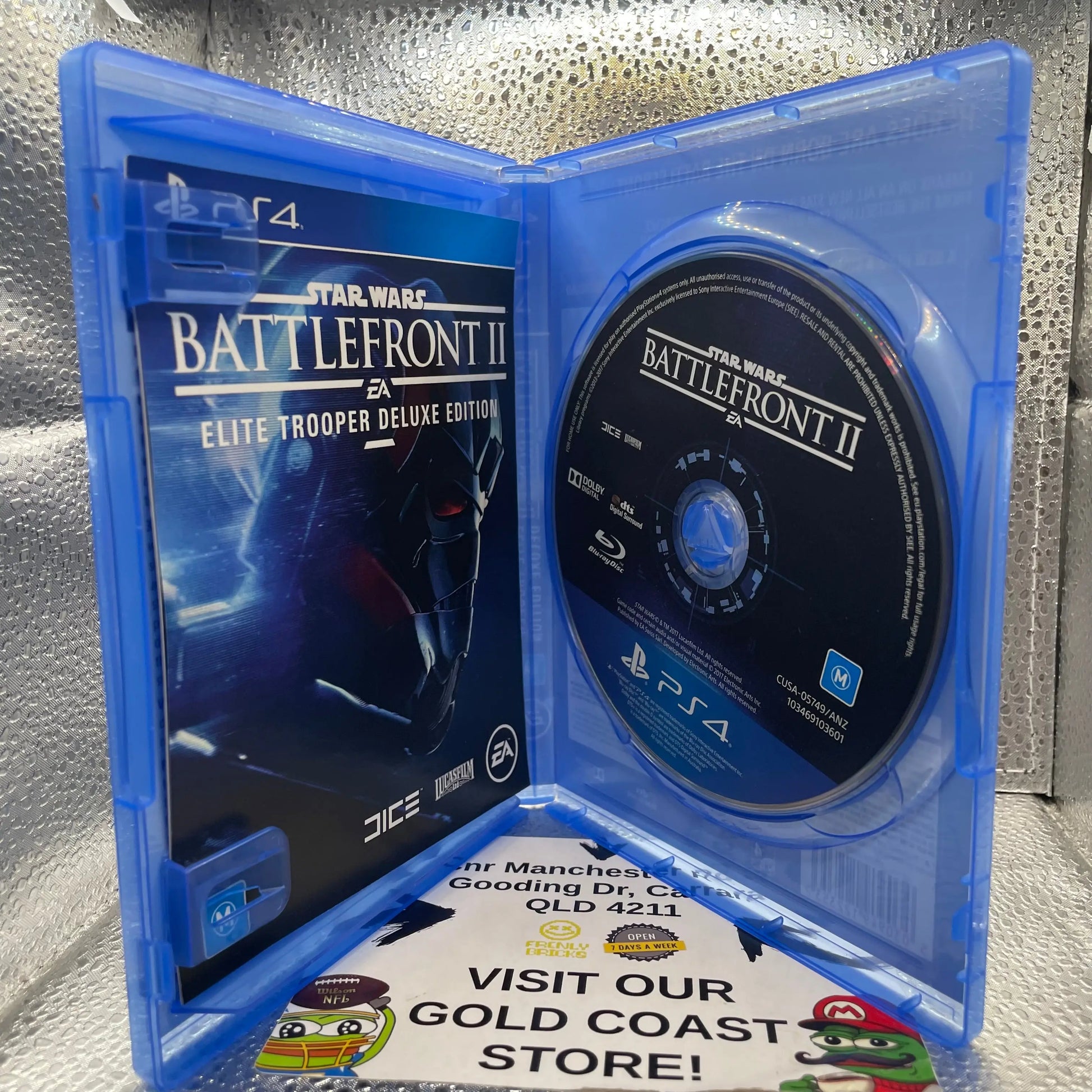 Star Wars Battlefront 2 Elite Trooper Deluxe Edition Used Game PS4 PlayStation 4 FRENLY BRICKS - Open 7 Days