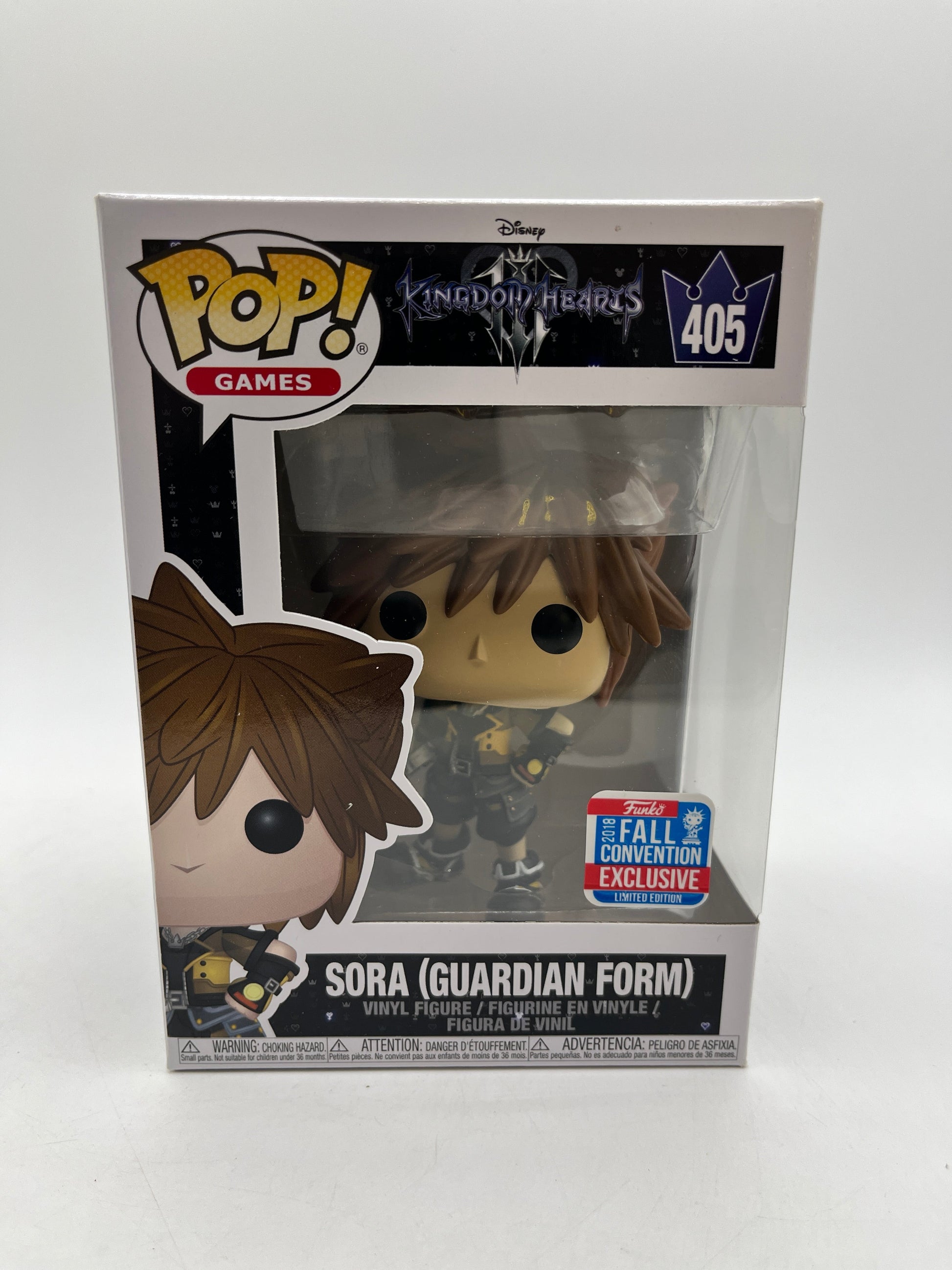 Funko POP! Games Disney Kingdom Hearts - Sora (Guardian Form) #405 - Fall Convention Exclusive FRENLY BRICKS - Open 7 Days