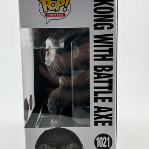 Funko POP! Movies Godzilla Vs. Kong - Kong With Battle Axe #1021 - Flocked Special Edition FRENLY BRICKS - Open 7 Days