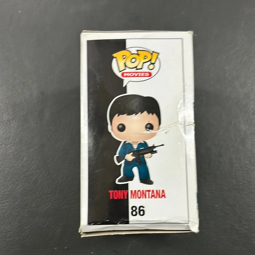 Scarface 86 Tony Montana Heavy Box Damage FRENLY BRICKS - Open 7 Days