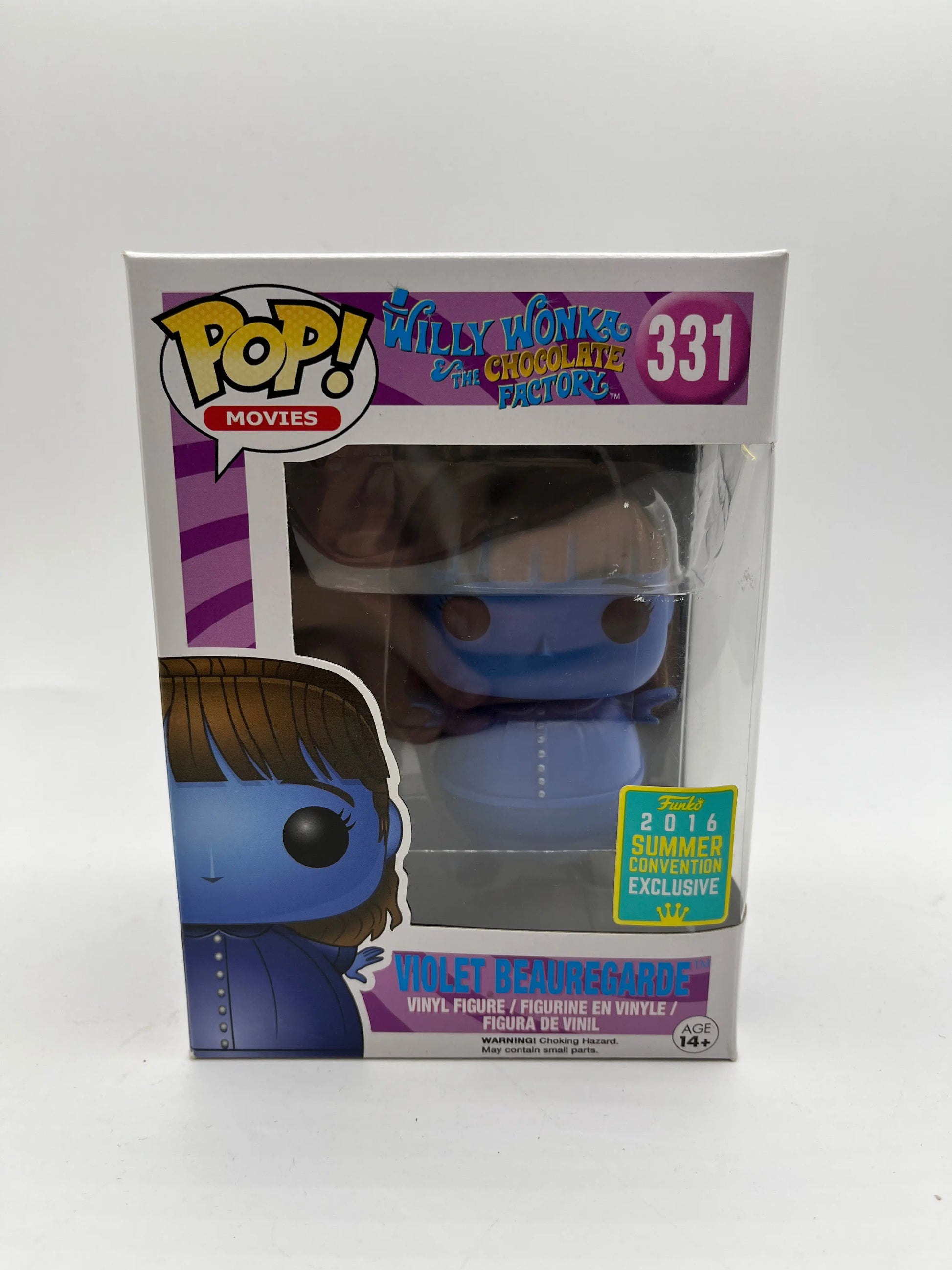 Funko Pop Vinyl Movies Willy Wonka Violet Beauregarde #331 FRENLY BRICKS - Open 7 Days