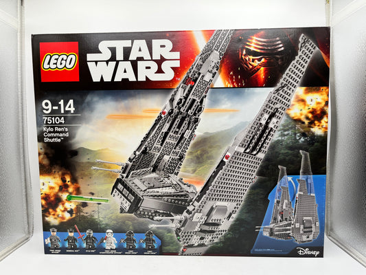 Lego Star Wars - Kylo Ren Command Shuttle 75104 - Sealed FRENLY BRICKS - Open 7 Days