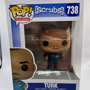 Funko POP! Television [Scrubs] - Turk #738 - Vinyl Collectable FRENLY BRICKS - Open 7 Days