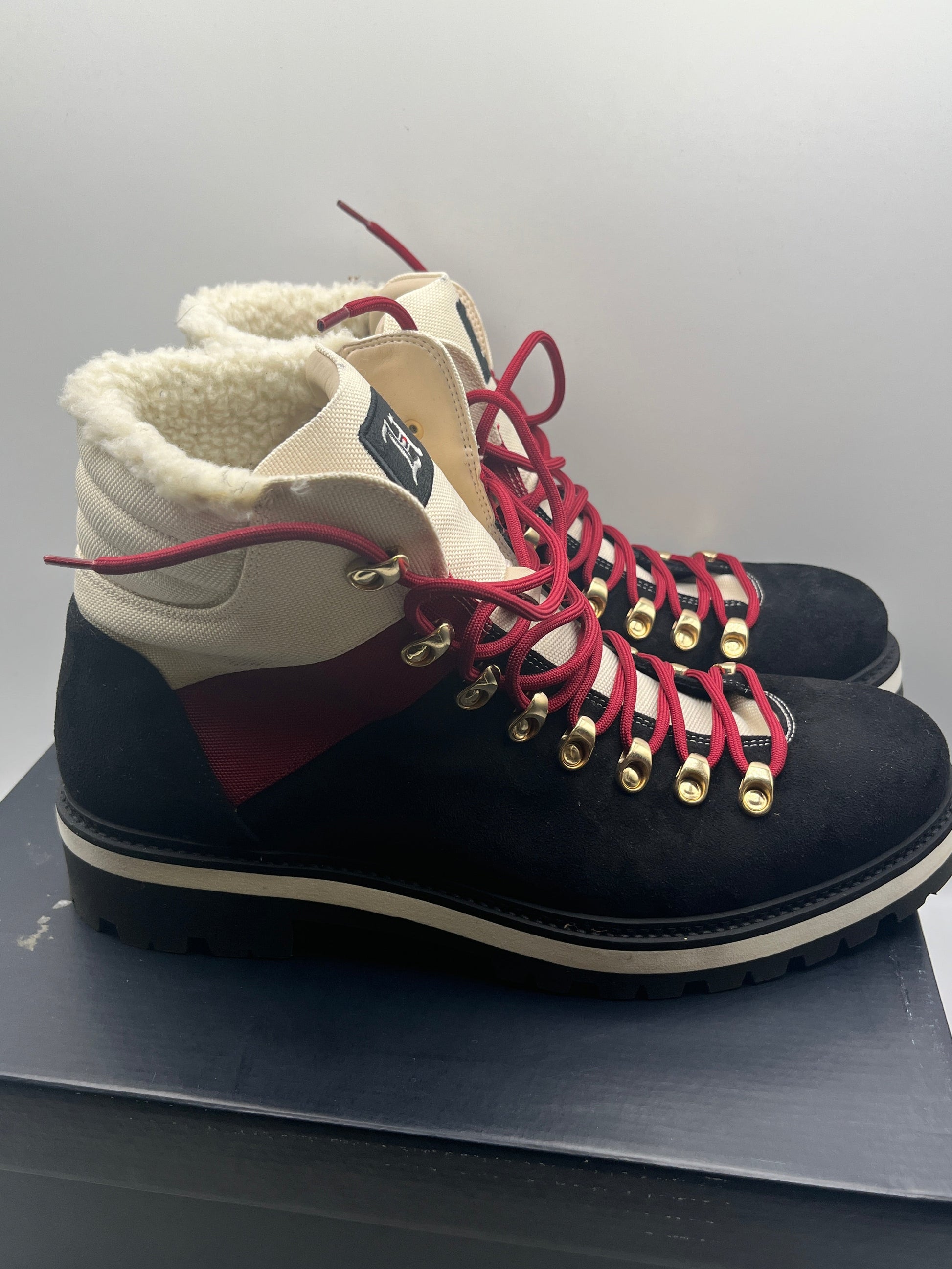Trekking shoes TOMMY X Lewis Hamilton EXPEDITION FRENLY BRICKS - Open 7 Days