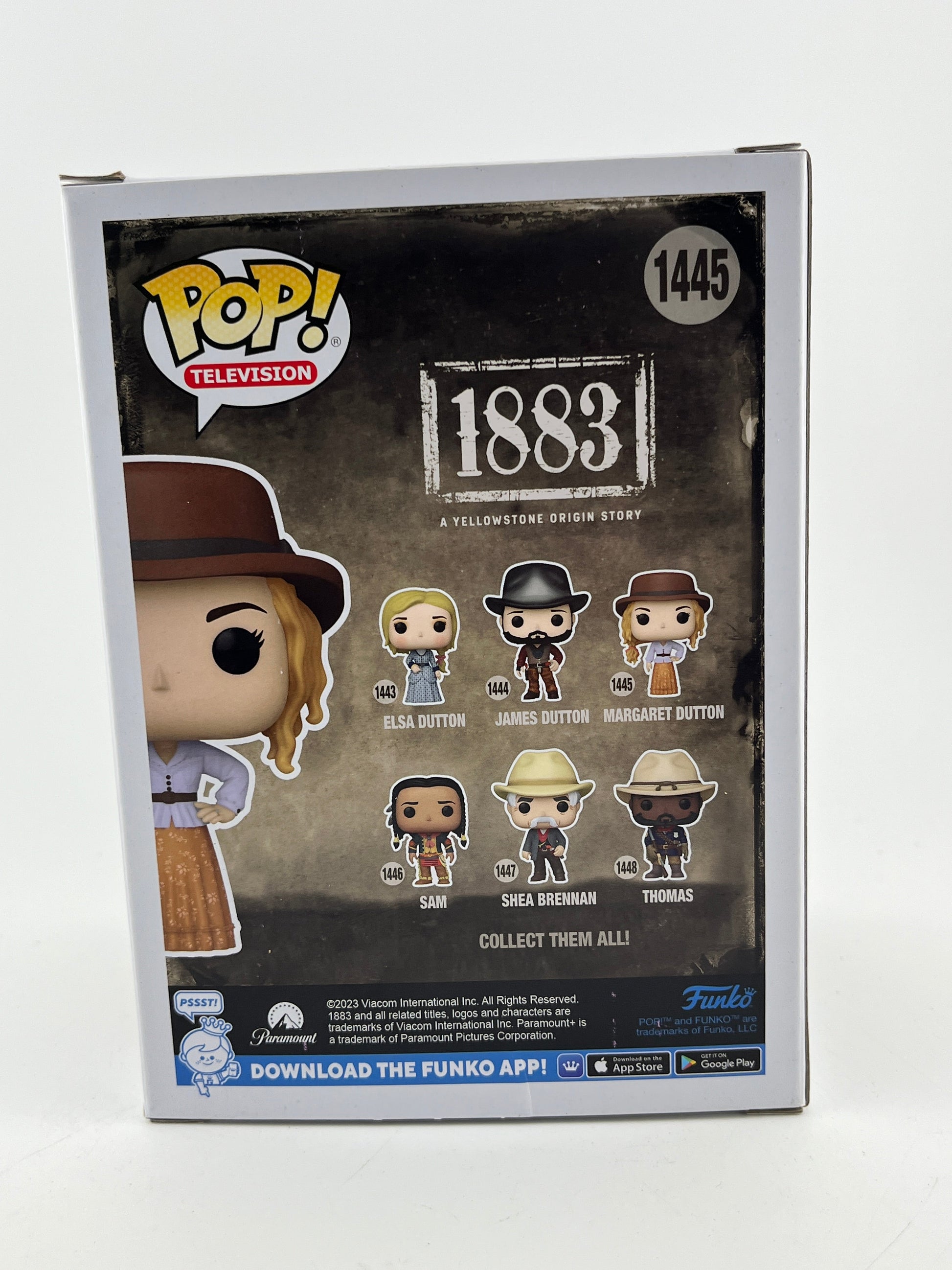 Funko POP! Television 1883 - Margaret Dutton #1445 - Vinyl Collectable FRENLY BRICKS - Open 7 Days