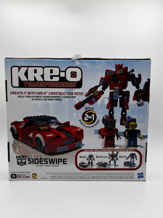 Hasbro Transformers  Kre-o Create It - Sideswipe Set 31771 FRENLY BRICKS - Open 7 Days