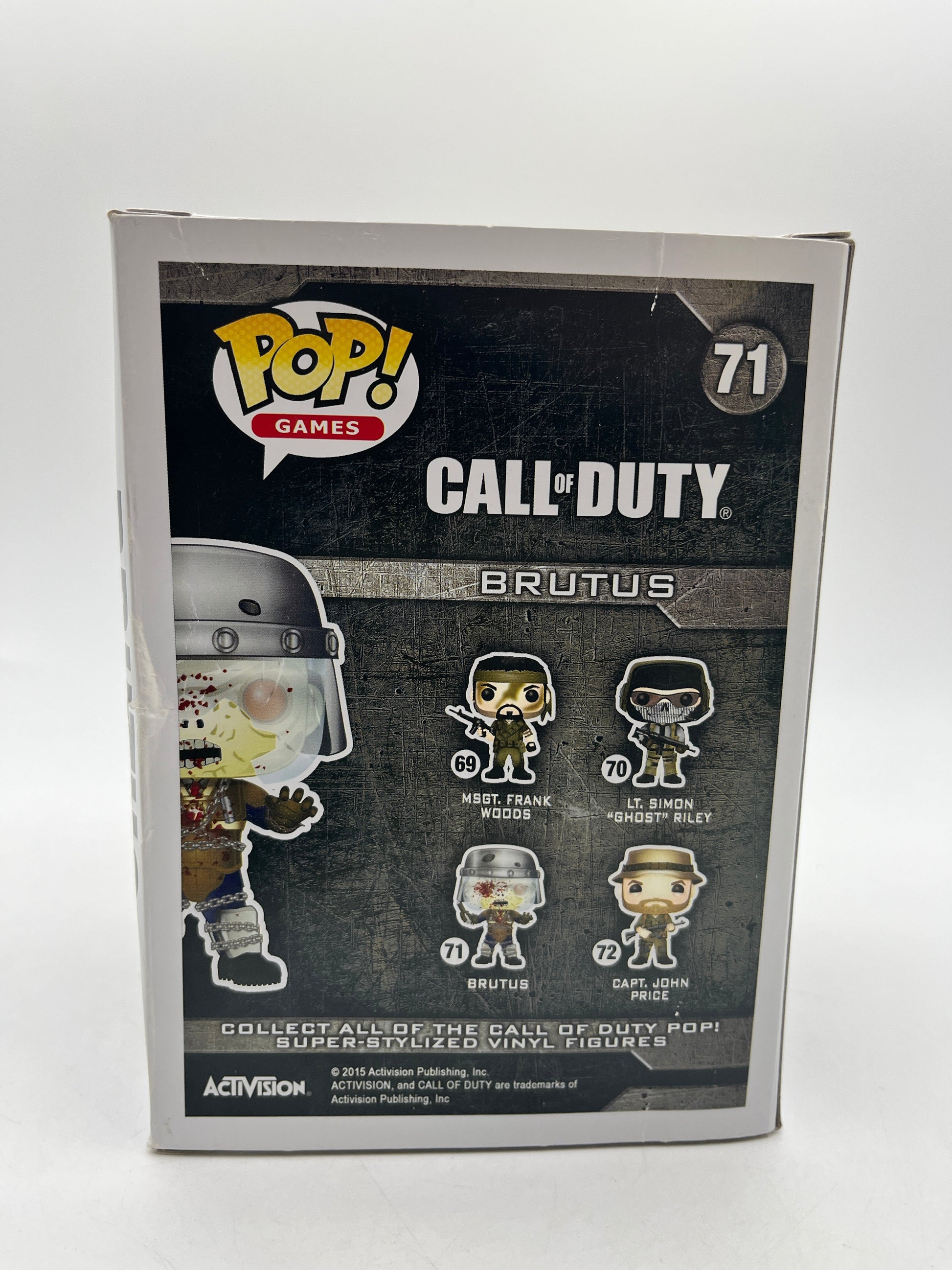 Funko POP! Games Call Of Duty - Brutus #71 - Rare Vinyl Collectable FRENLY BRICKS - Open 7 Days