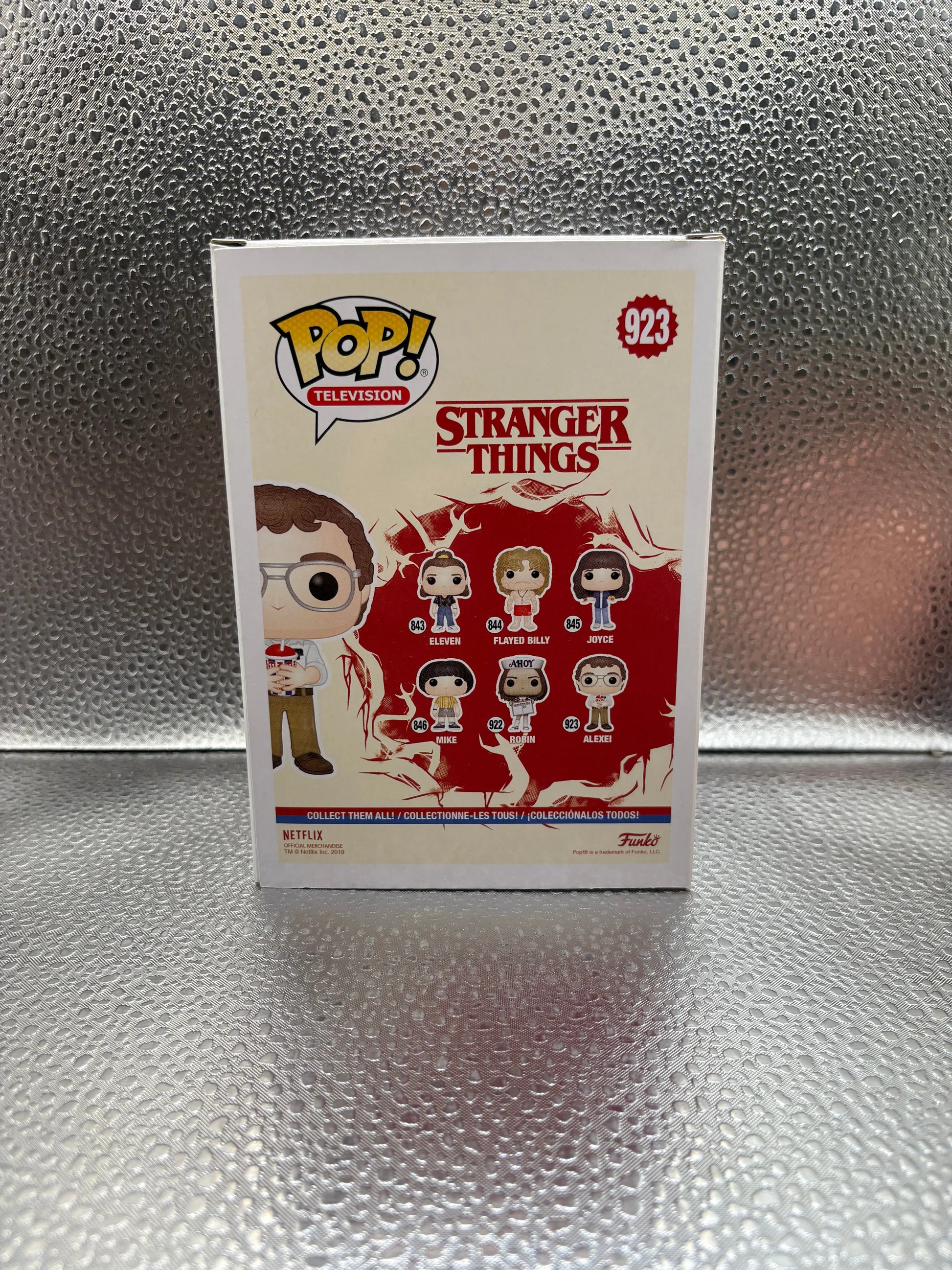 Funko Pop Vinyl #923 Stranger Things Alexei FRENLY BRICKS - Open 7 Days