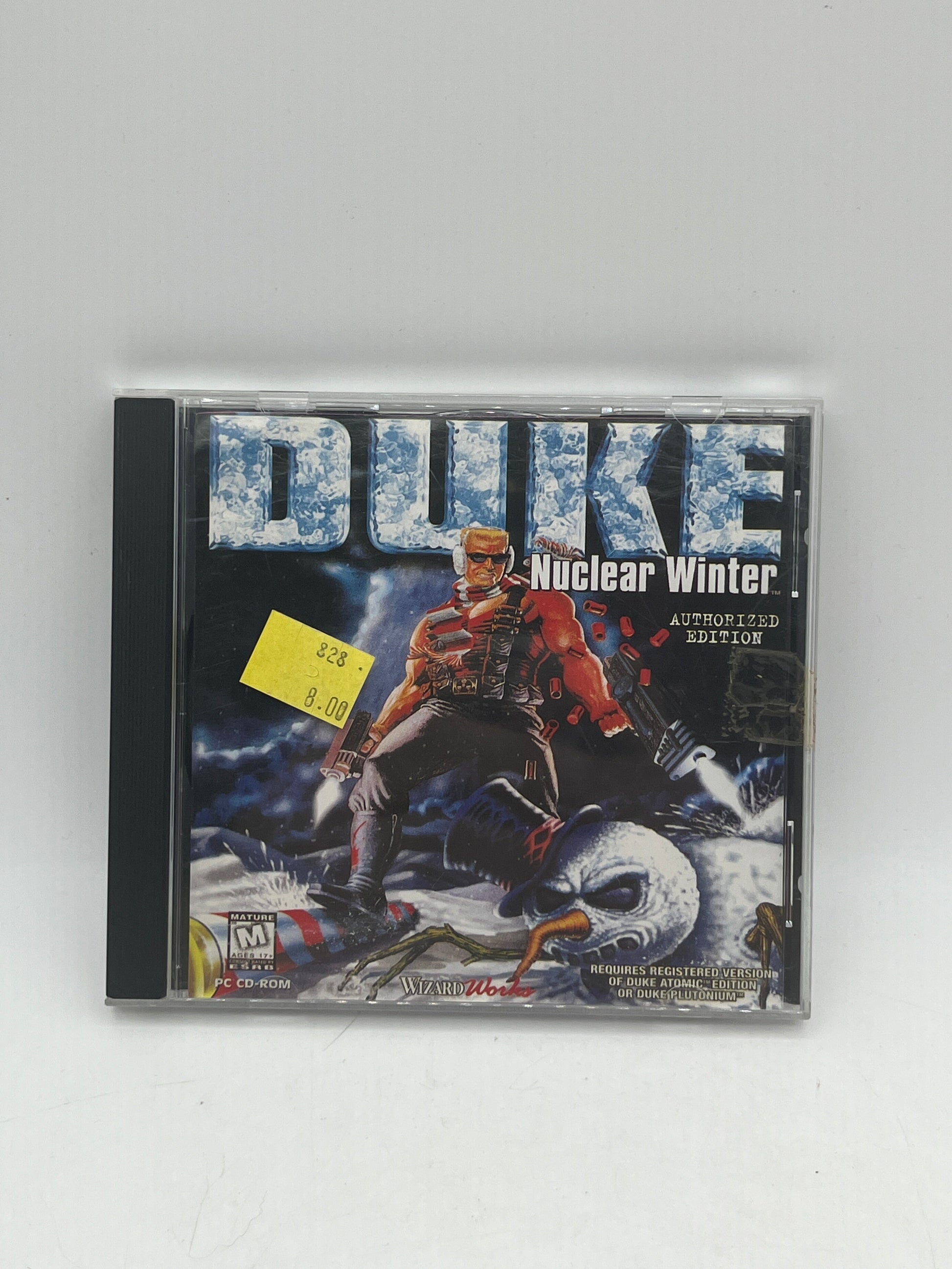 Duke Nukem 3D Nuclear Winter - PC DOS - 1997 -  W/ Manual, Disc And Case - Rare FRENLY BRICKS - Open 7 Days
