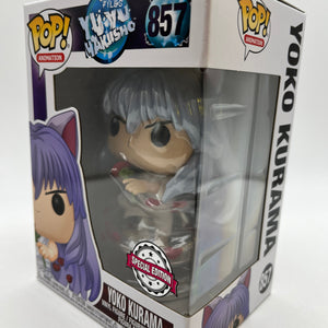 Funko POP! Animation Ghost Files YuYu Makusho - Yoko Kurama #857 - Special Edition FRENLY BRICKS - Open 7 Days