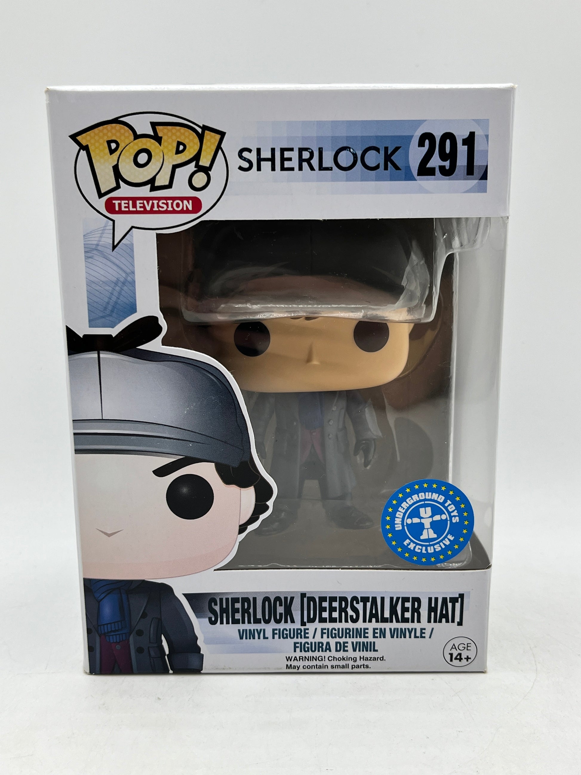 Funko POP! Television Sherlock- Sherlock [Deerstalker Hat] #291 - Vinyl Collectable FRENLY BRICKS - Open 7 Days