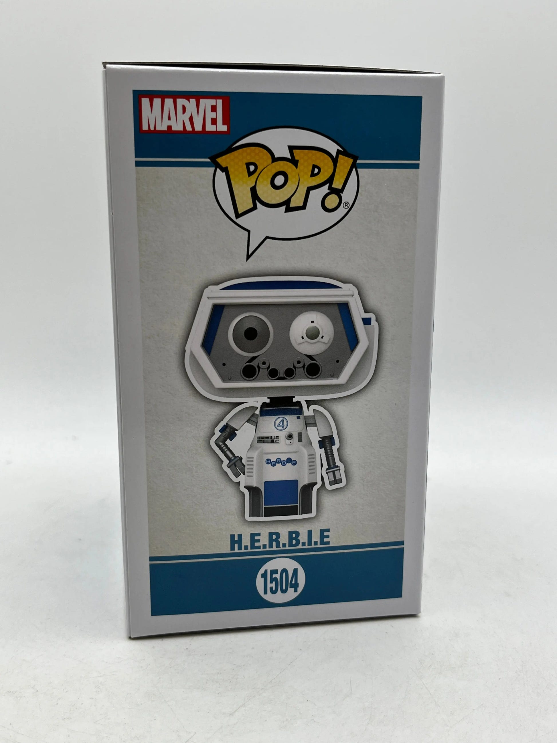 Funko POP! Marvel Fantastic 4 Firs Steps - Herbie #1504 - 2025 Convention Limited Edition FRENLY BRICKS - Open 7 Days image 4
