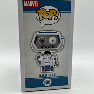 Funko POP! Marvel Fantastic 4 Firs Steps - Herbie #1504 - 2025 Convention Limited Edition FRENLY BRICKS - Open 7 Days