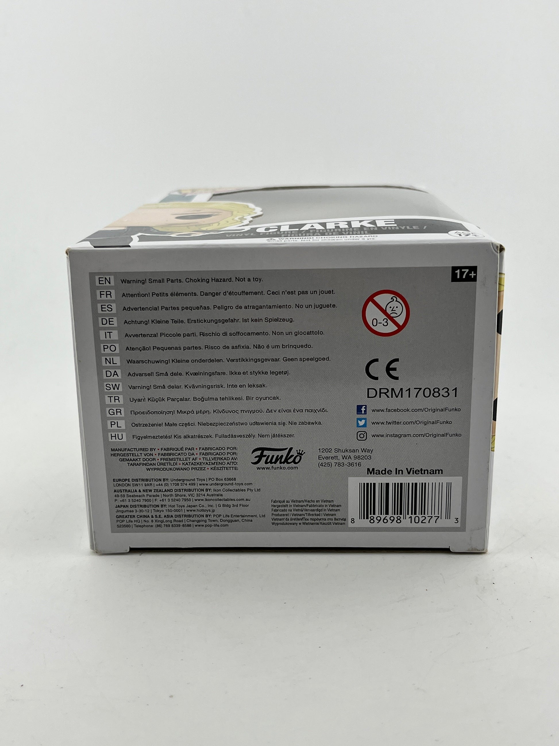 Funko POP! Television The 100 - Clarke #438 - Vinyl Collectable FRENLY BRICKS - Open 7 Days