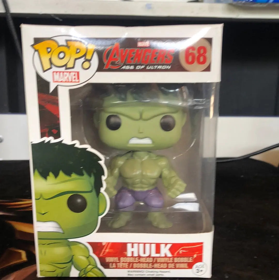 Avengers 2: Age of Ultron - Hulk Pop! Vinyl 68 - FRENLY BRICKS - Open 7 Days