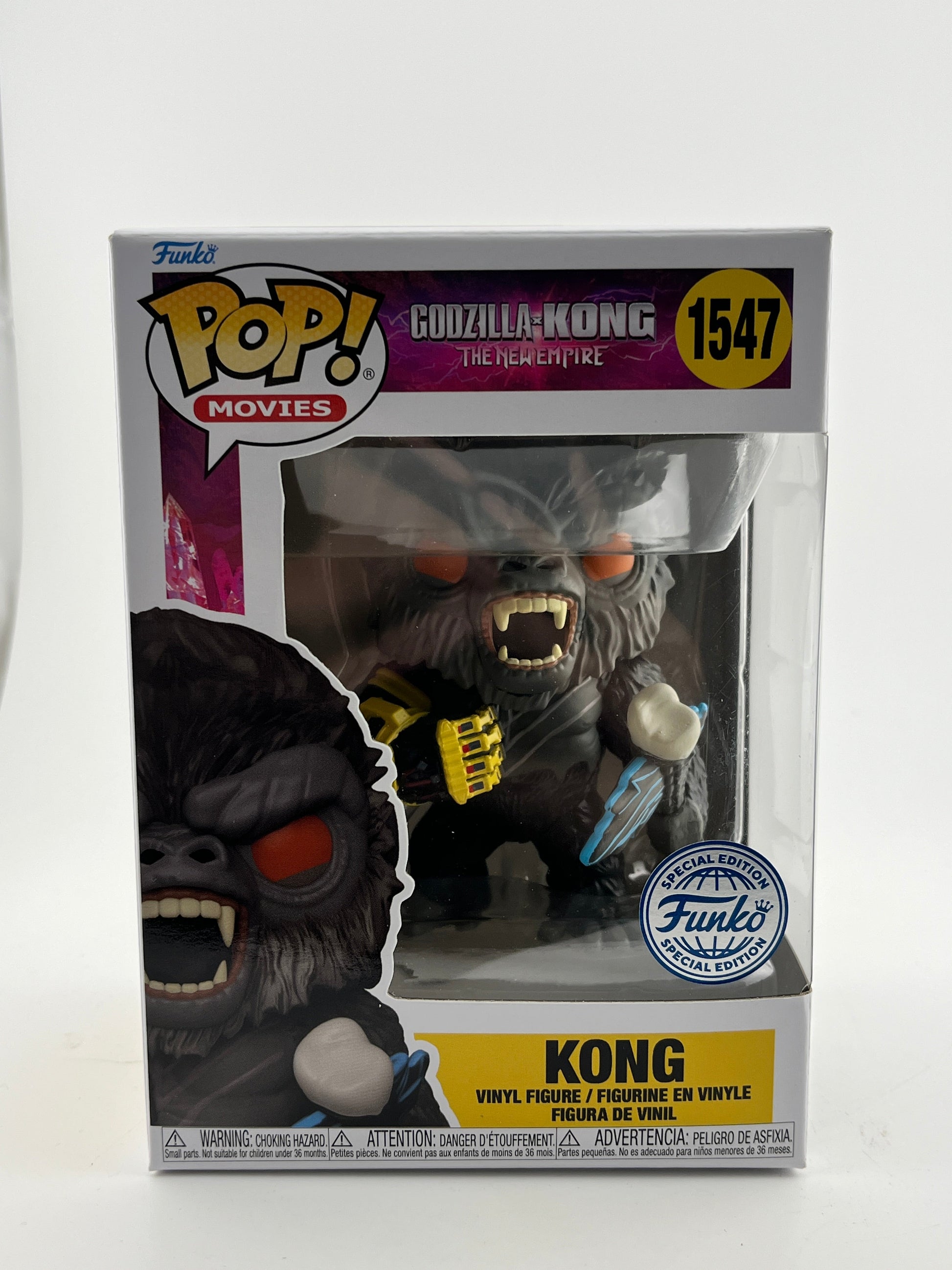 Funko POP! Movies Godzilla x Kong The New Empire - Kong #1547 - Special Edition FRENLY BRICKS - Open 7 Days