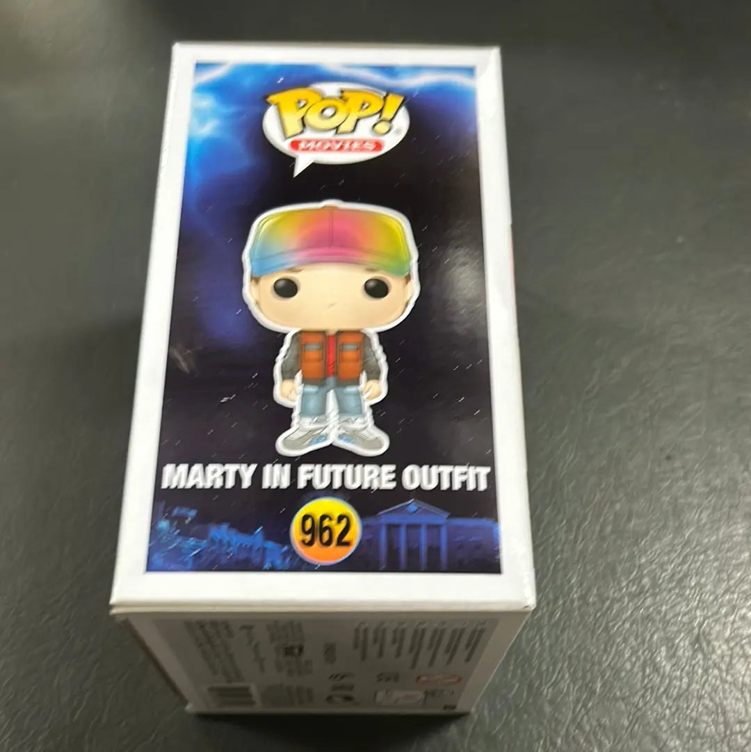 Funko Pop Movies #962 Back to the Future Marty in Future Outfit FRENLY BRICKS - Open 7 Days