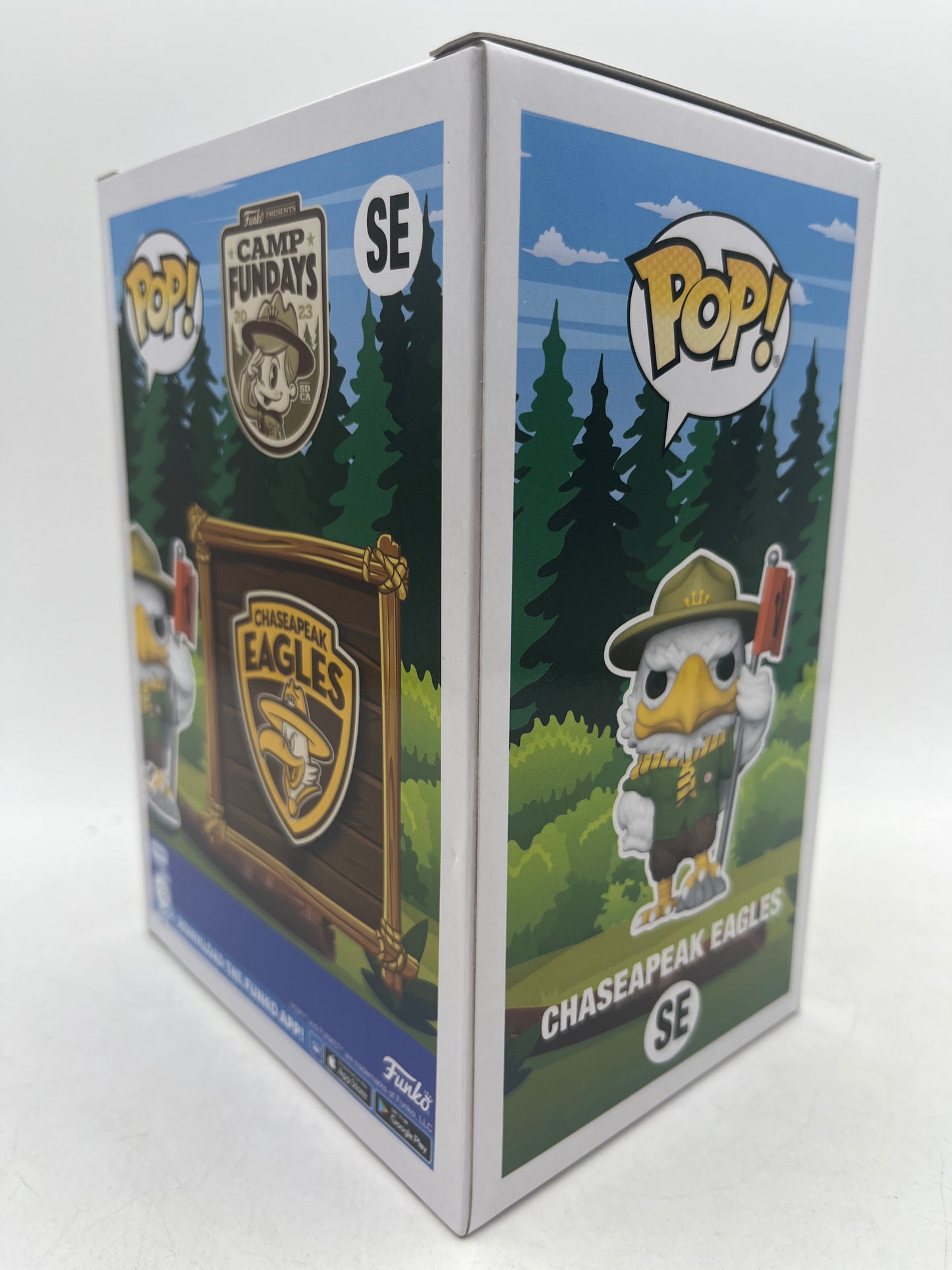 Funko Pop! Vinyl: Camp Fundays 2023 Chaseapeak Eagles 6500 Pcs Special Edition
