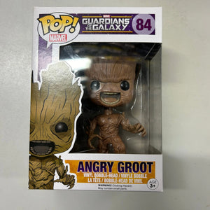 Pop Vinyl Marvel #84 Angry Groot FRENLY BRICKS - Open 7 Days