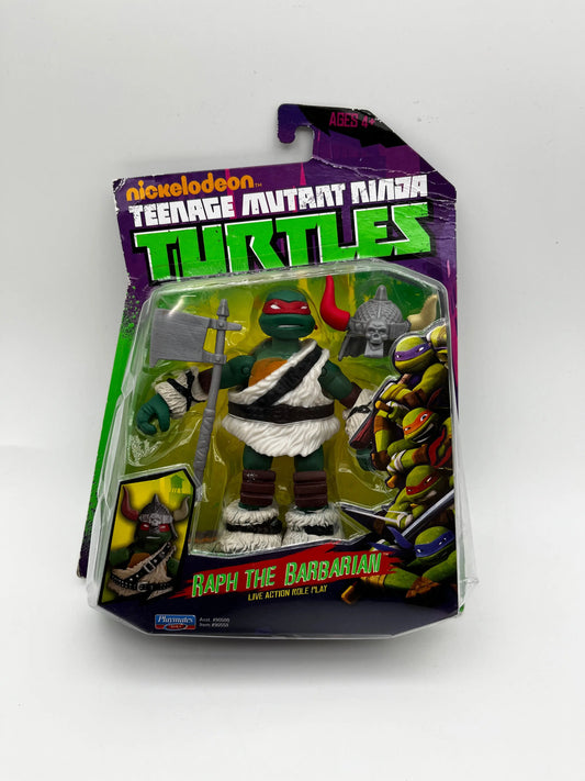 Nickelodeon Playmates Toys 2014 Teenage Mutant Ninja Turtles Raph the Barbarian FRENLY BRICKS - Open 7 Days