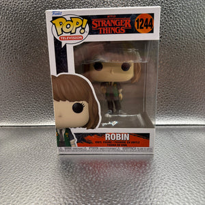 Funko Pop Vinyl #1244 Stranger Things Robin FRENLY BRICKS - Open 7 Days