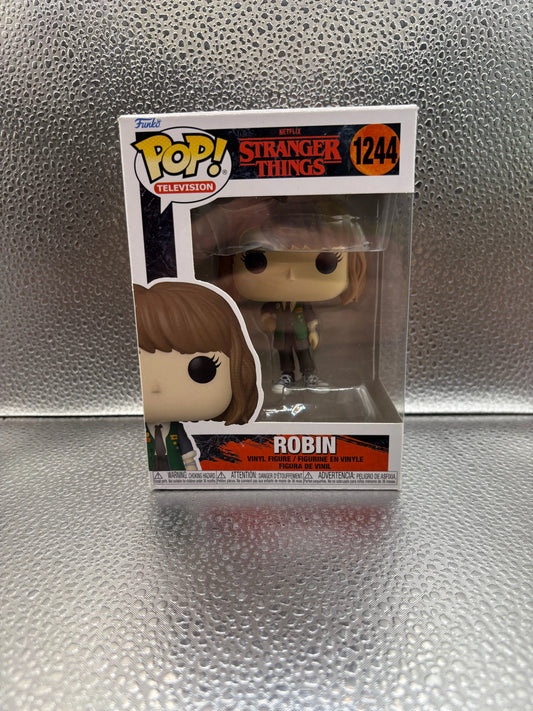 Funko Pop Vinyl #1244 Stranger Things Robin FRENLY BRICKS - Open 7 Days