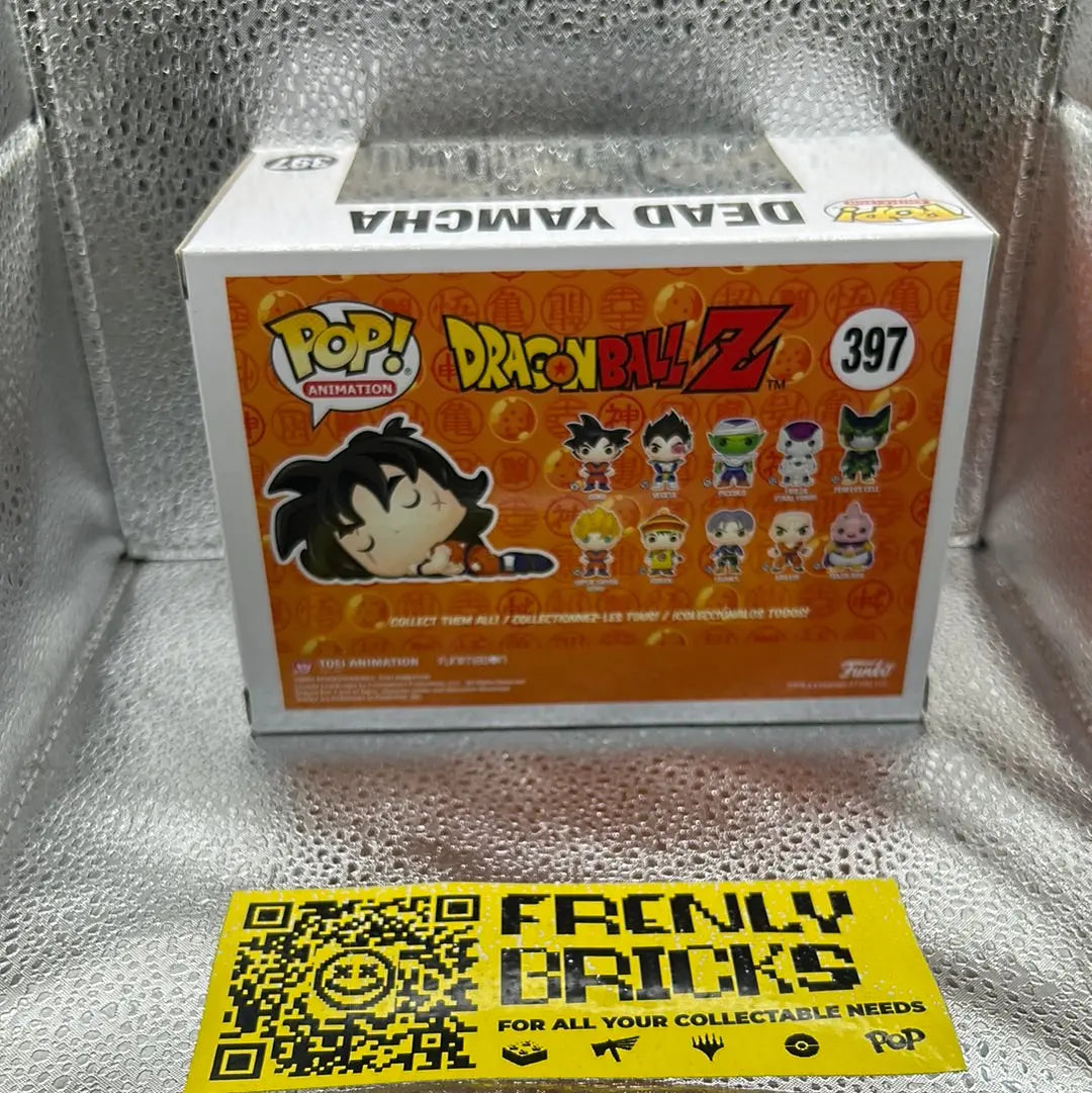 Pop Vinyl Dragon Ball Z 397 Dead Yamcha FRENLY BRICKS - Open 7 Days