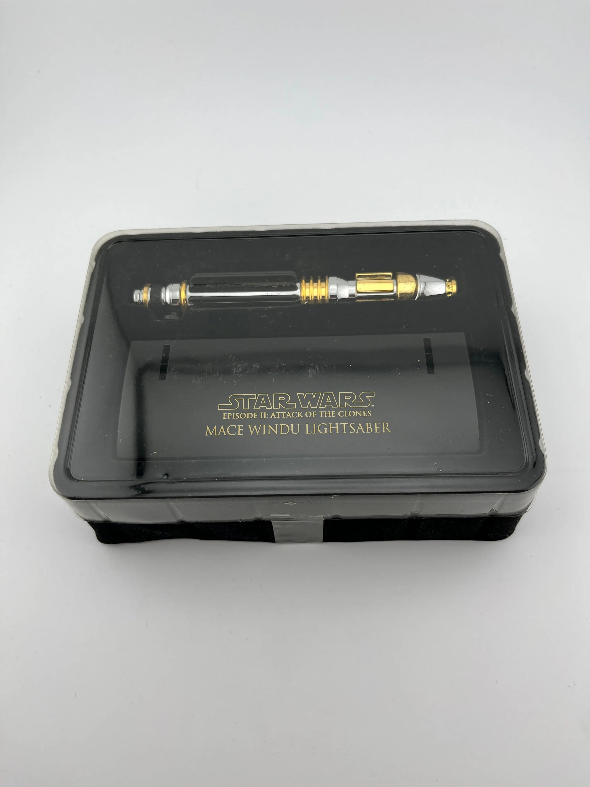 Master Replicas Star Wars Mace Windu Lightsaber Scaled Replica .45 Scale FRENLY BRICKS - Open 7 Days