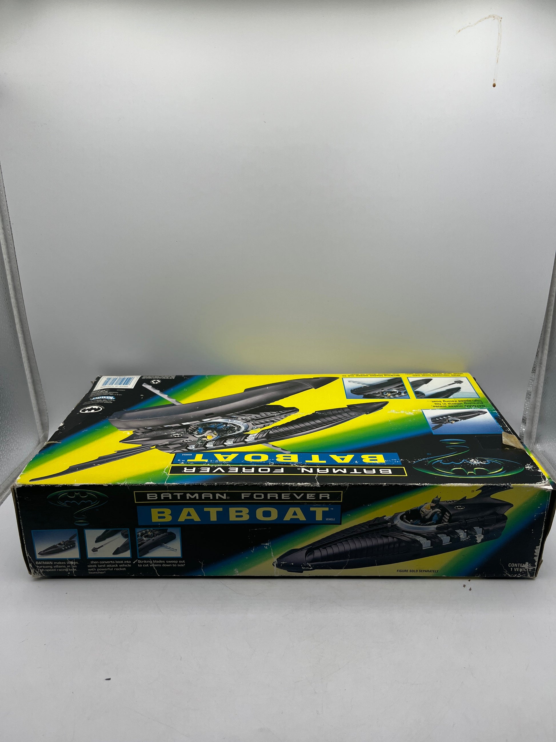 Batman Forever Batboat Action Figure Vehicle 1995 Kenner FRENLY BRICKS - Open 7 Days