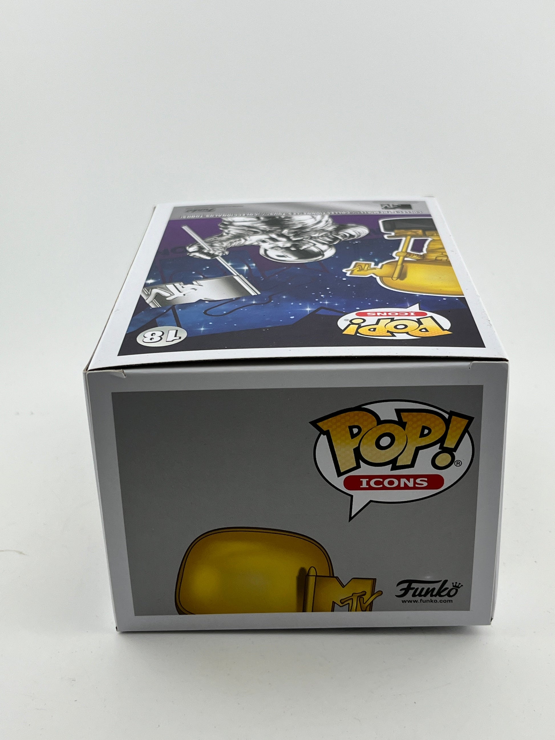 Funko POP! Icons Music Television - MTV Moon Person #18 - PopCultcha Exclusive FRENLY BRICKS - Open 7 Days