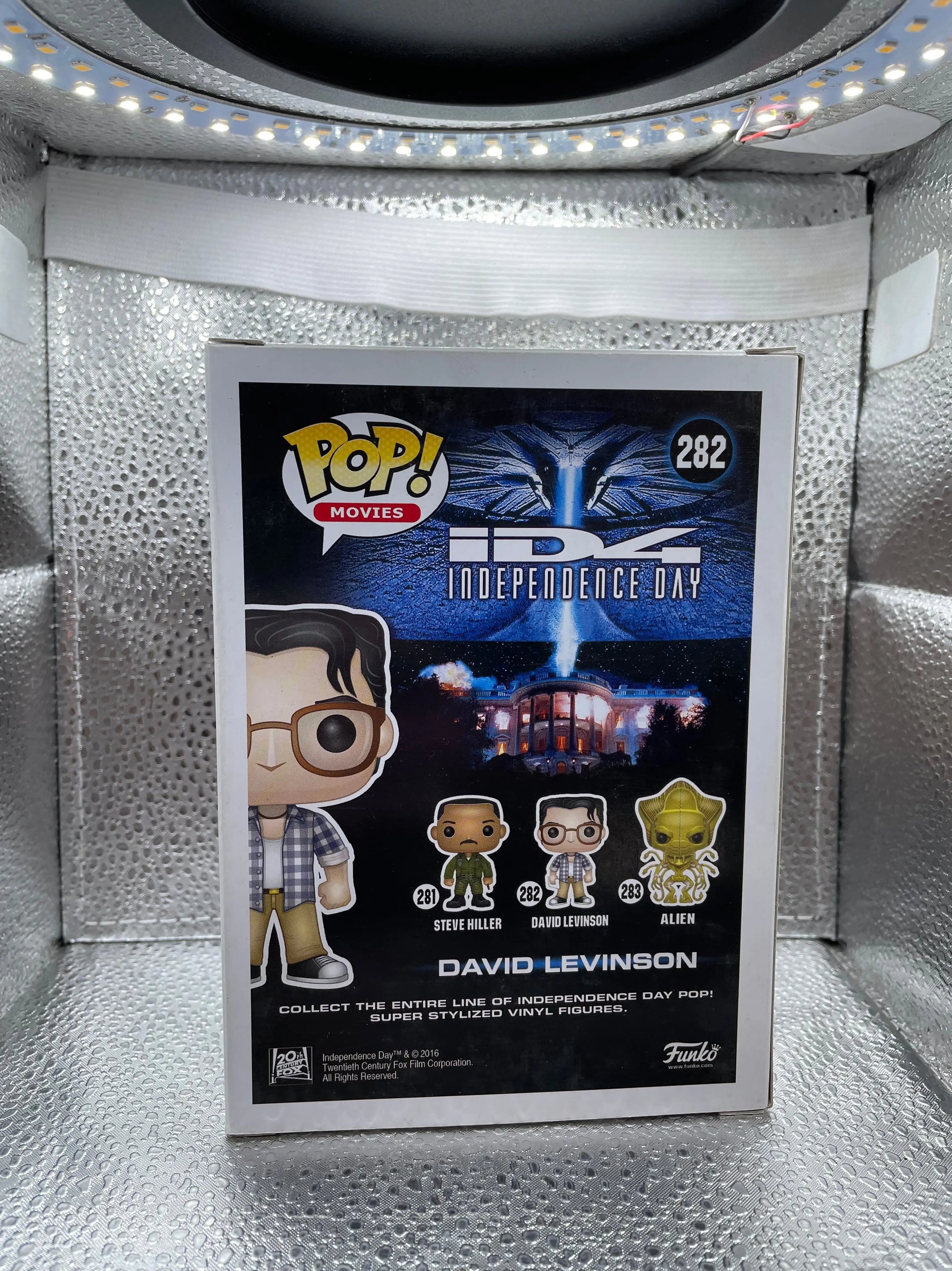 Independence Day - David Levinson - Pop! Vinyl Figure #282 - ID4 - Vaulted FRENLY BRICKS - Open 7 Days