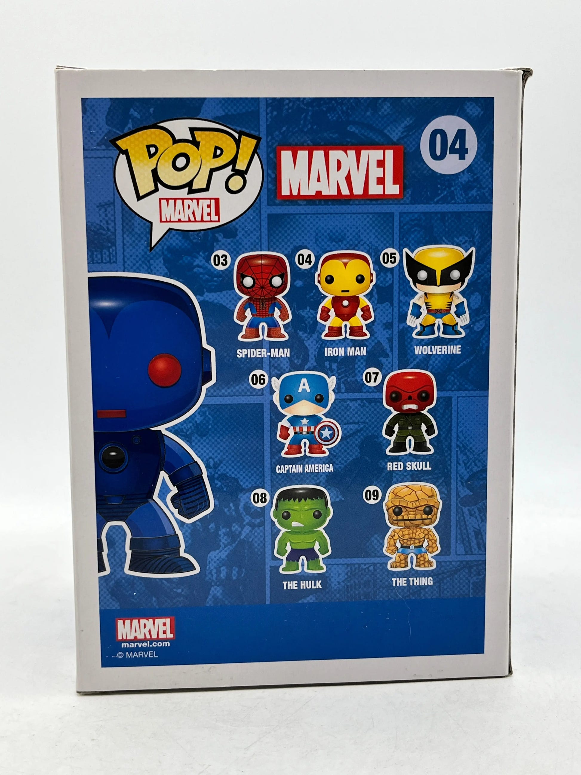 Funko POP! Marvel - Blue Stealth Iron Man #04 - Vinyl Collectable FRENLY BRICKS - Open 7 Days image 3