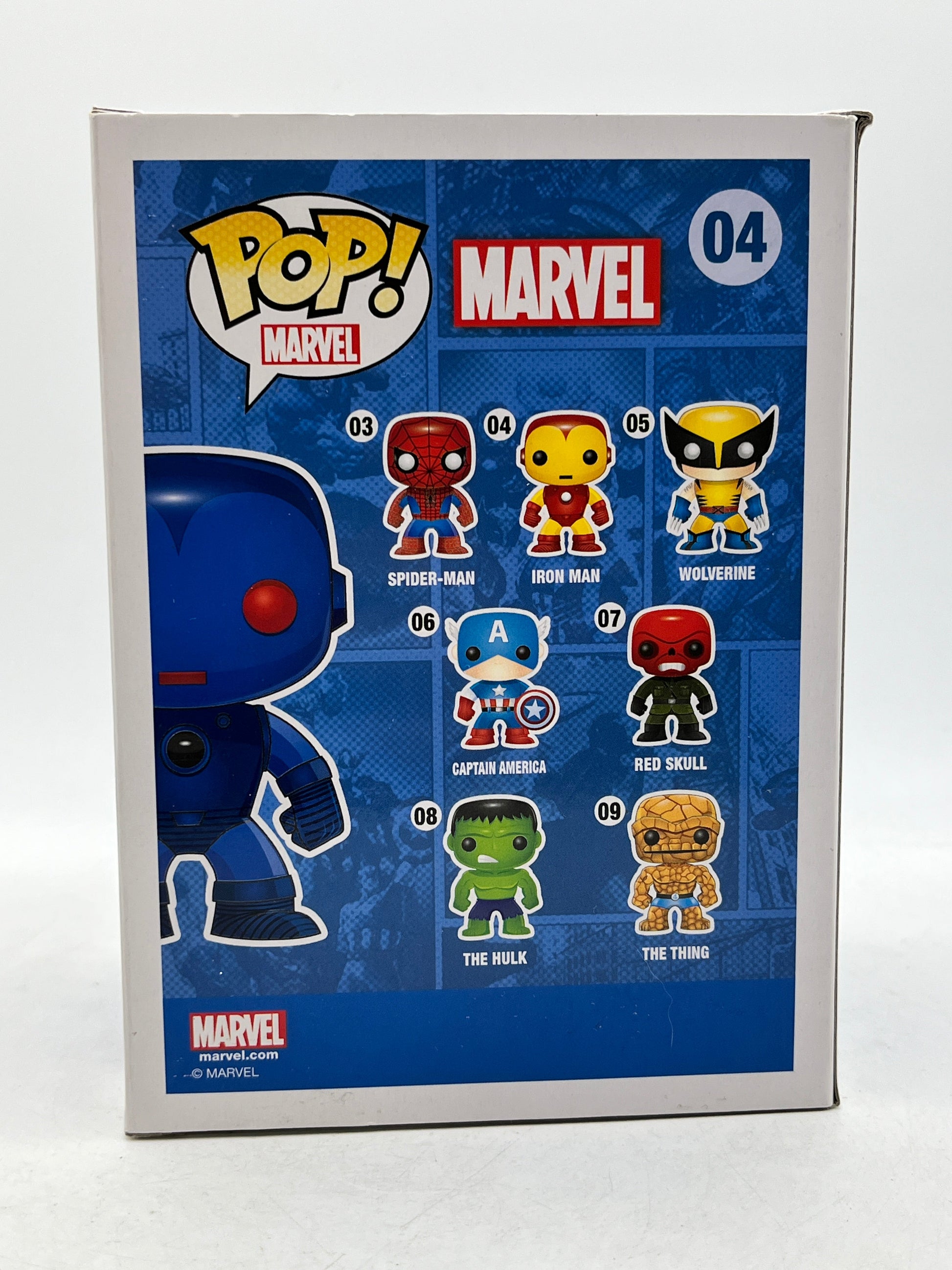 Funko POP! Marvel - Blue Stealth Iron Man #04 - Vinyl Collectable FRENLY BRICKS - Open 7 Days