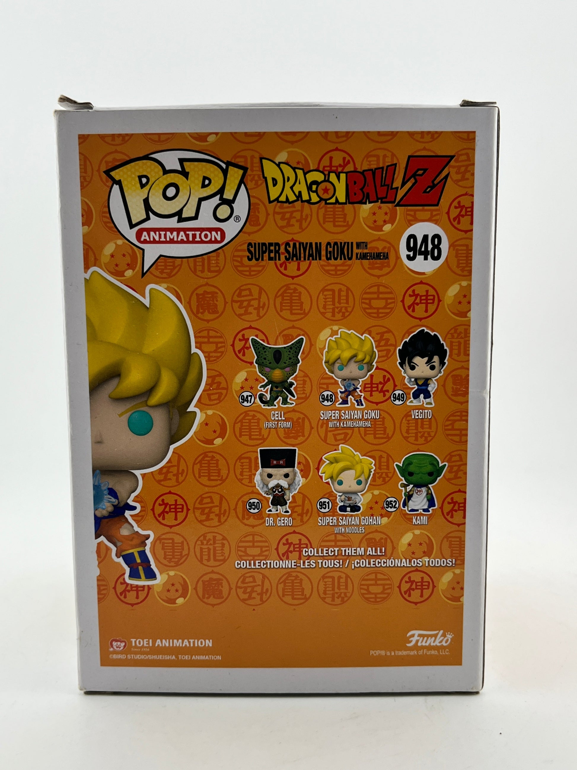 Funko POP! Animation DragonBall Z - SS Goku With Kamehameha #948 - Vinyl Collectable FRENLY BRICKS - Open 7 Days