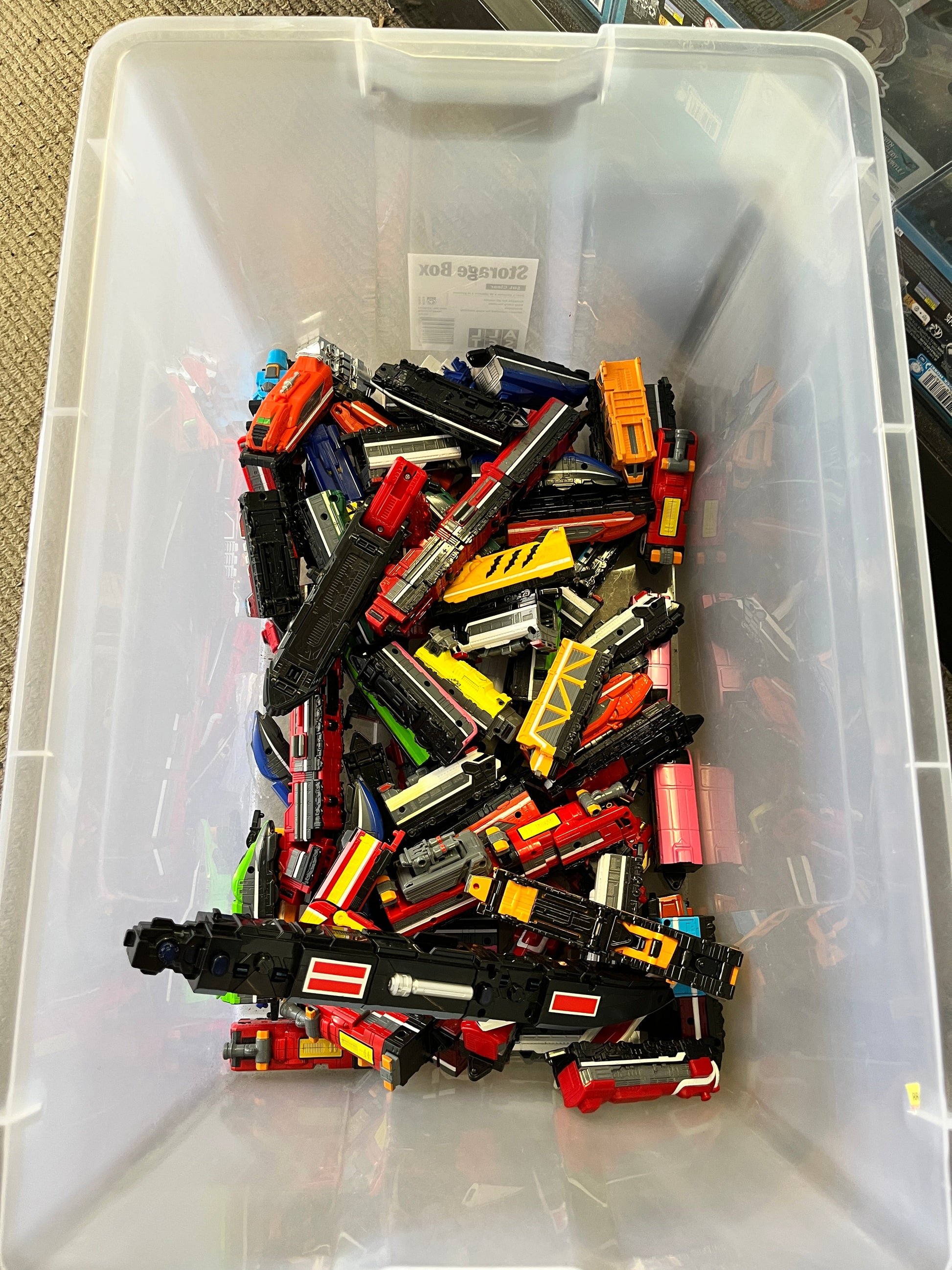 Power Rangers Train Big Lot - Loose 20+ FRENLY BRICKS - Open 7 Days